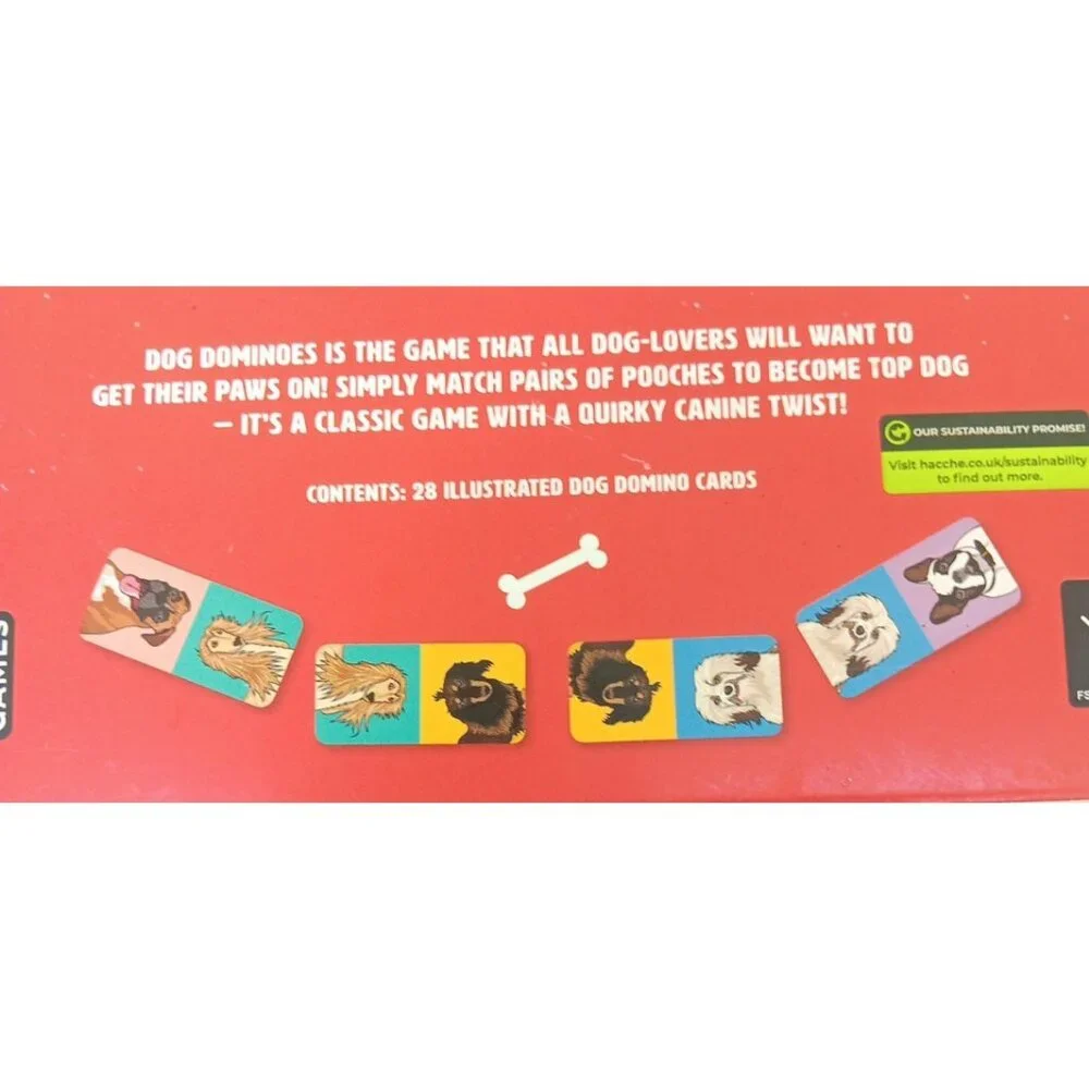 Dog Dominoes Card Game  Ginger Fox UK Age 6+‎